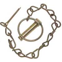 Hitch Pins Round with Chain